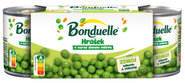 Bonduelle Hrášek 3 x 212 ml