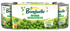 Bonduelle Hrášek 3 x 212 ml