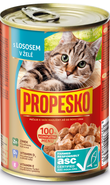 Propesko Konzerva pro kočky s lososem 
