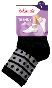 Bellinda Trendy dámské ponožky černé, vel. 39-42