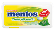Mentos CleanBreath Lemon Melissa funkční bonbony