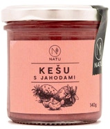 Natu Kešu krém s jahodami