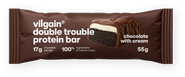 Vilgain Double Trouble Protein Bar Dvojitá čokoláda s krémem