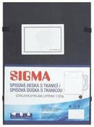 Sigma Desky s tkanicí černé