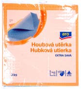 ARO Utěrka houbová (3x 3 ks)