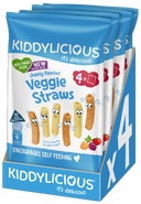 Kiddylicious Tyčinky se sýrovou příchutí multipack 4x12g