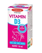 Terezia company Terezia VITAMIN D3 BABY od narození 400 IU kapky 10 ml
