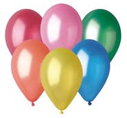 Smart Balloons Balónky metalické, mix barev, 26cm