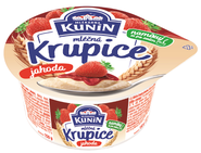 Mlékárna Kunín Mléčná krupice jahodová