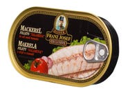 Franz Josef Kaiser Makrela filety SALAMINA v oleji a tomatě