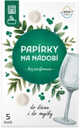 EcoHaus&nbsp; Papírky na nádobí bez parfemace