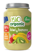 Deva BIO příkrm kiwi a banán