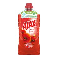 Ajax Floral Fiesta Red Flowers Čistič povrchů v domácnosti
