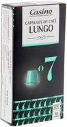 Casino Espresso Lungo Intense kapsle 10 ks (pro Nespresso)