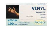 Eurobal Rukavice vinyl M