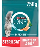 Purina ONE Bifensis Sterilised granule pro kočky, losos