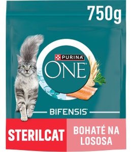 Náhled kategorie Purina ONE Bifensis Sterilised granule pro kočky, losos