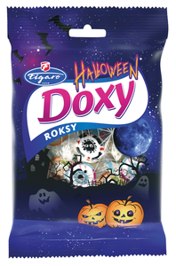 Figaro Doxy bonbóny Roksy Haloween