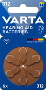 Varta Hearing Aid Battery 312