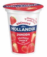 Hollandia Krémový jogurt jahoda