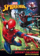 JIRI MODELS Adventní kalendář se samolepkami Spiderman