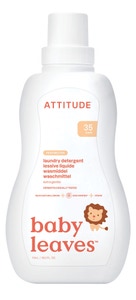 Attitude Baby leaves Prací gel pro děti s vůní hruškové šťávy 1050 ml