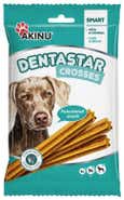 Akinu Pamlsky pro psy Denta Star žvýkací tyčky 170g