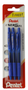 Pentel Energel 0,5 mm, modrá (2+1) - 3 KS