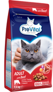 PreVital Granule pro kočky hovězí