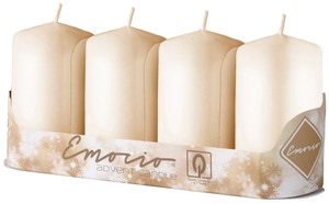 Emocio Šampaň svíčky, 50x90mm