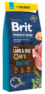 Brit Premium by Nature Sensitive Lamb 15+3 kg