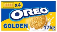 Oreo sušenky Golden s náplní s vanilkovou příchutí