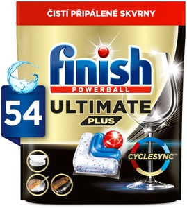 Náhled kategorie Finish Ultimate Plus All in 1 kapsle do myčky nádobí 