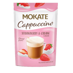 Mokate Cappuccino Jahody a Smetana