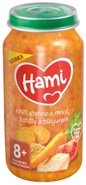 Hami Masozeleninový příkrm Krůtí stehno s mrkví, batáty a bulgurem