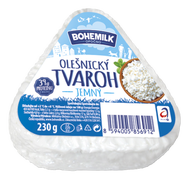 Bohemilk Olešnický tvaroh jemný (2%)