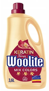 Woolite Keratin Therapy Mix Colors tekutý prací prostředek, 3,6L