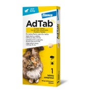 AdTab Žvýkací tablety pro kočky >2-8 kg 48 mg 1 tableta