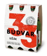 Budějovický Budvar 33, světlý ležák 6x330ml