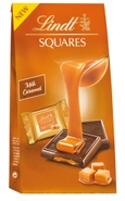 Lindt Squares bonboniéra mléčná čokoláda s karamelovou náplní