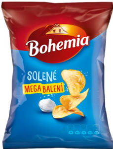 Bohemia chips solené