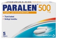 Paralen 500 mg 5 čípků