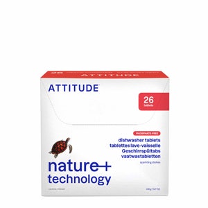 Attitude Nature+ Tablety do myčky bez fosfátů