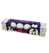 Possibility Penguin  Novelty Cracker box contains 4x25g Bath Fizzers