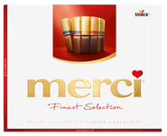 Merci 8 druhů vybraných čokoládových specialit