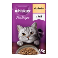 Whiskas Kapsička Pure Delight kuřecí v želé pro dospělé kočky