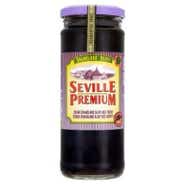 Seville Premium Černé španělské olivy bez pecky