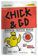 Chick&Go Sušené plátky z kuřecího masa s chilli