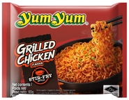 YumYum Instantní restované nudle s příchutí grilovaného kuřete