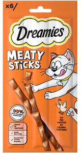 Dreamies Meaty s kuřecím pro kočky